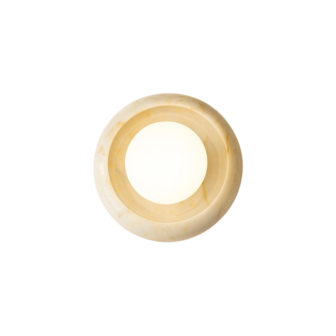 Eclipse Applique Murale en Marbre Beige