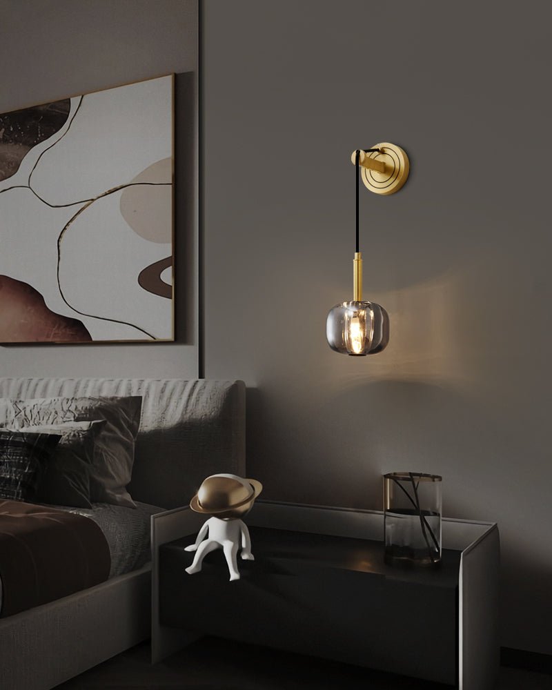 Evo Applique Murale en Cristal Série Moderne-Cielum