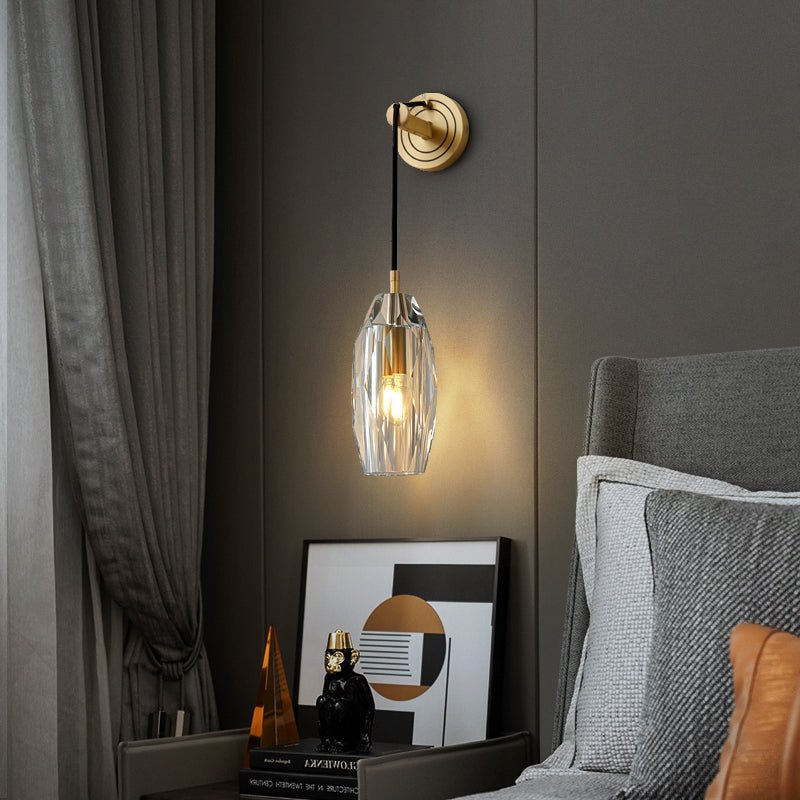 Evo Applique Murale en Cristal Série Moderne-Cielum