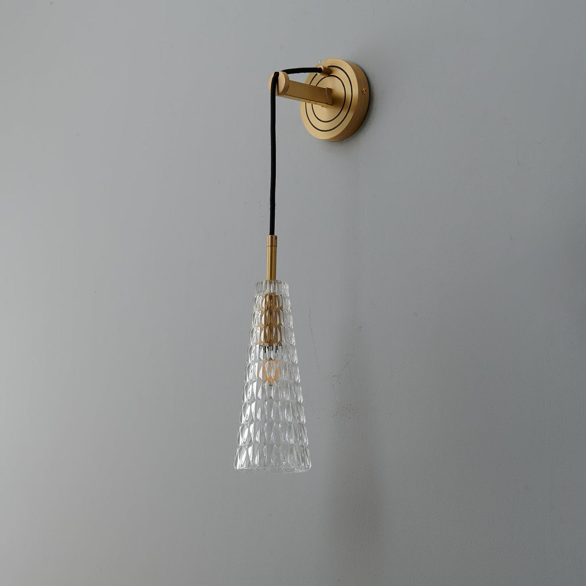 Evo Applique Murale en Cristal Série Moderne-Cielum