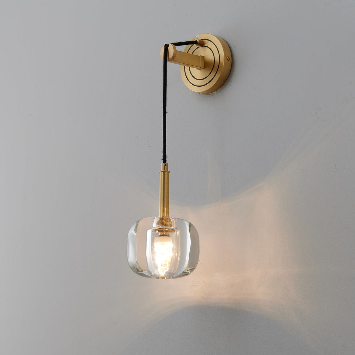 Evo Applique Murale en Cristal Série Moderne-Cielum