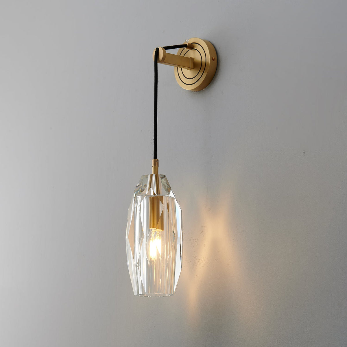 Evo Applique Murale en Cristal Série Moderne-Cielum