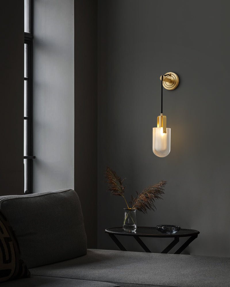 Evo Applique Murale en Cristal Série Moderne-Cielum