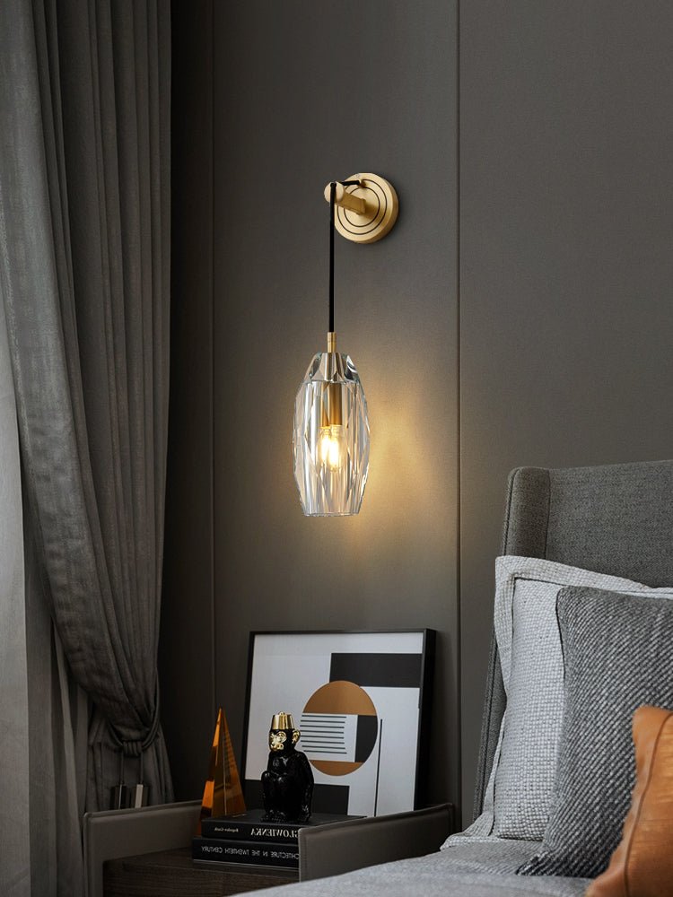 Evo Applique Murale en Cristal Série Moderne-Cielum