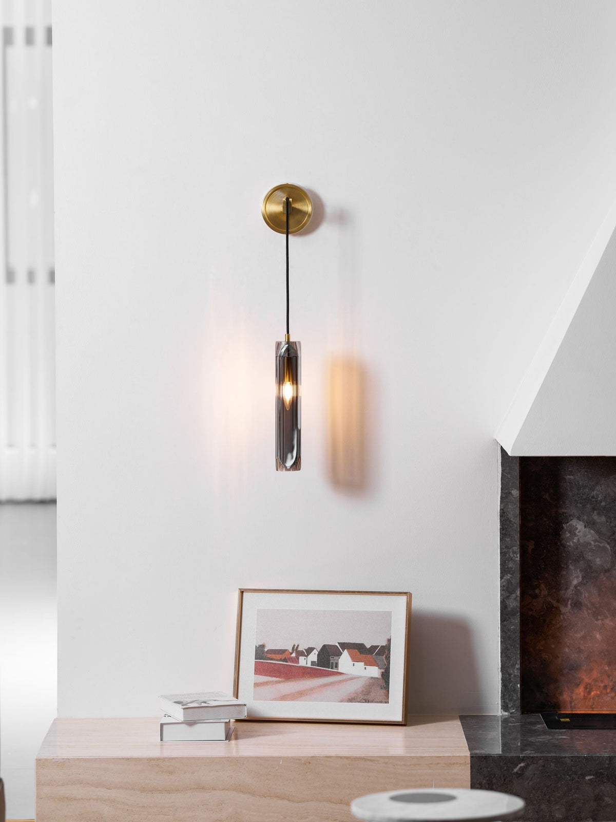 Evo Applique Murale en Cristal Série Moderne-Cielum