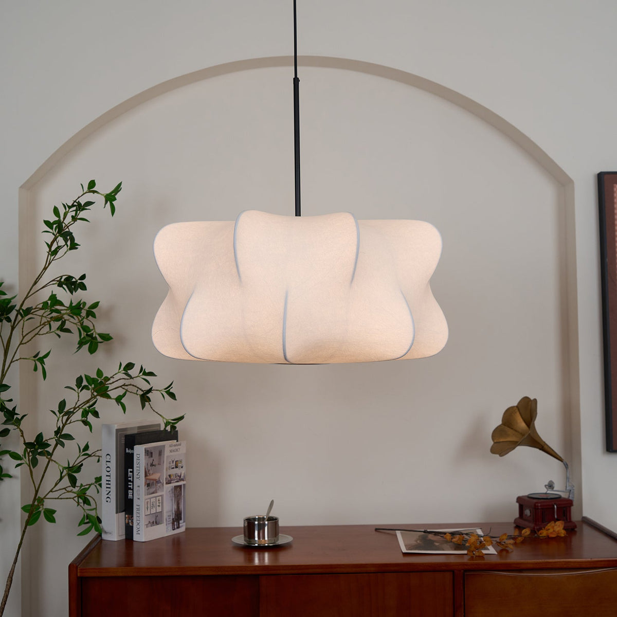 Bibi Cloudy Suspension Soie Décorative Moderne