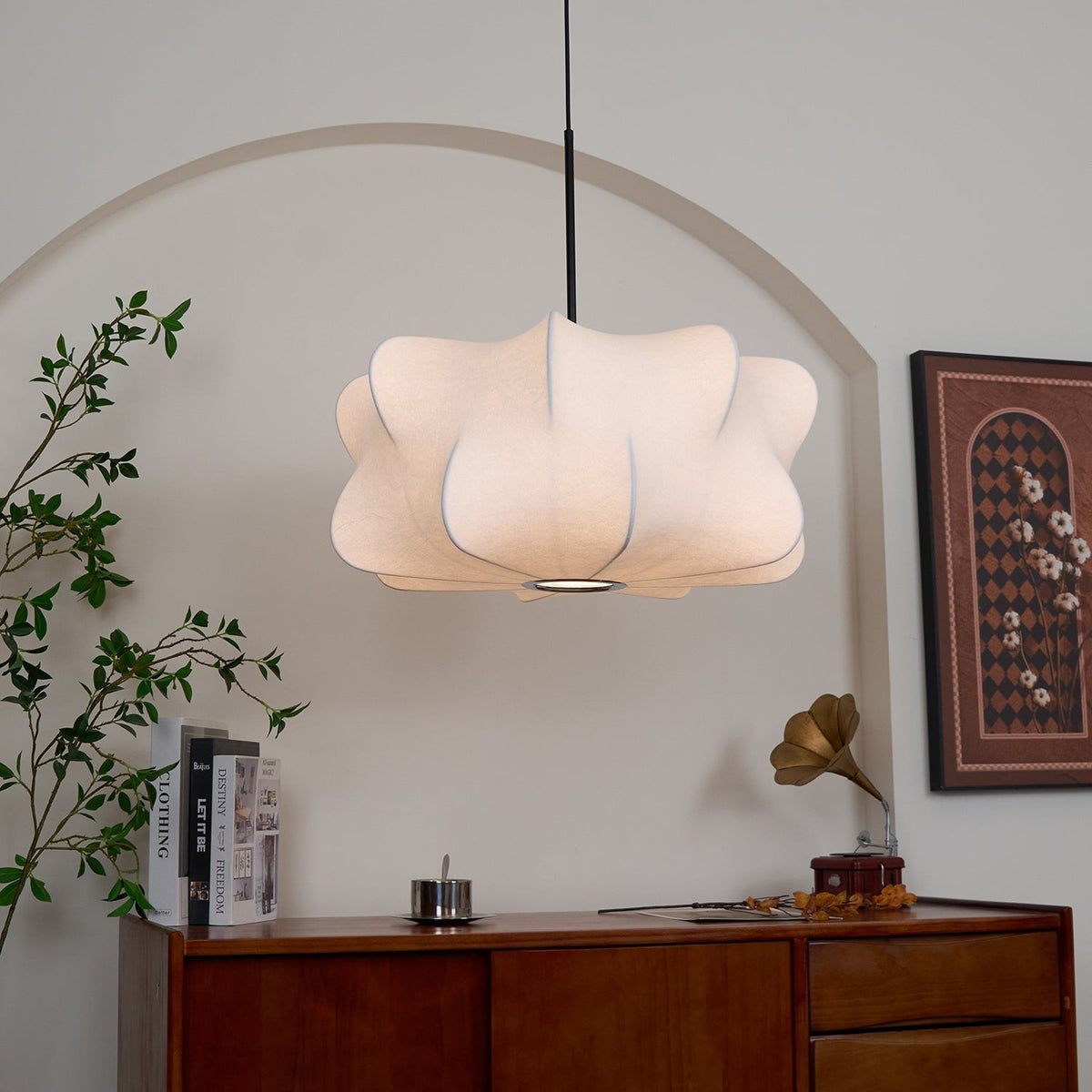 Bibi Cloudy Suspension Soie Décorative Moderne