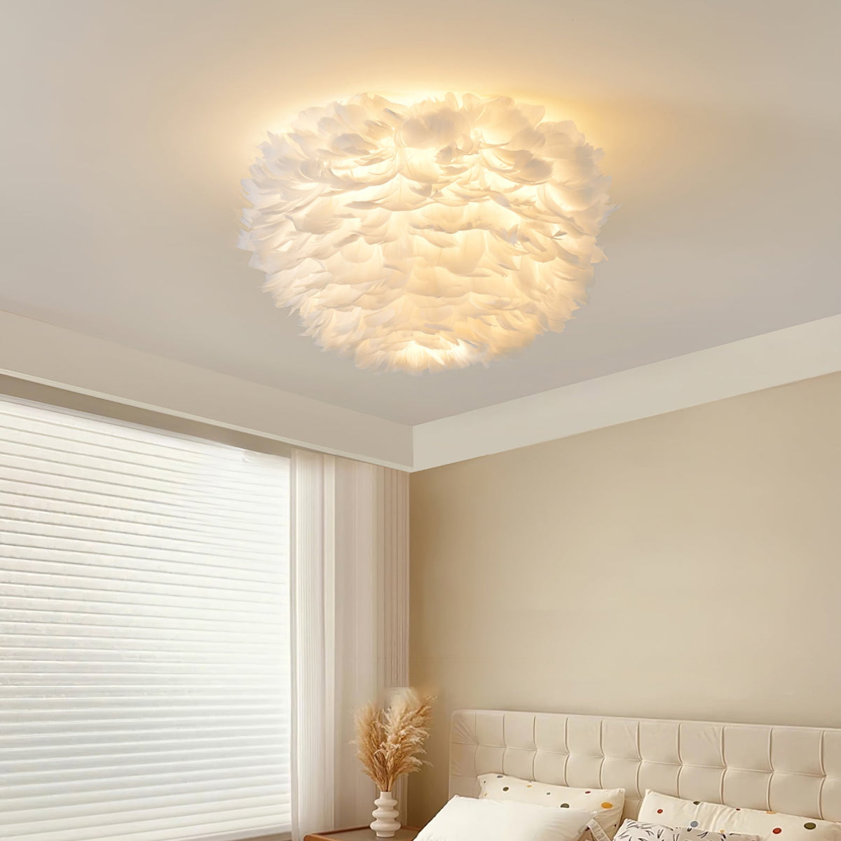 Lively Plafonnier Art Nordic Premium Plumes-Cielum
