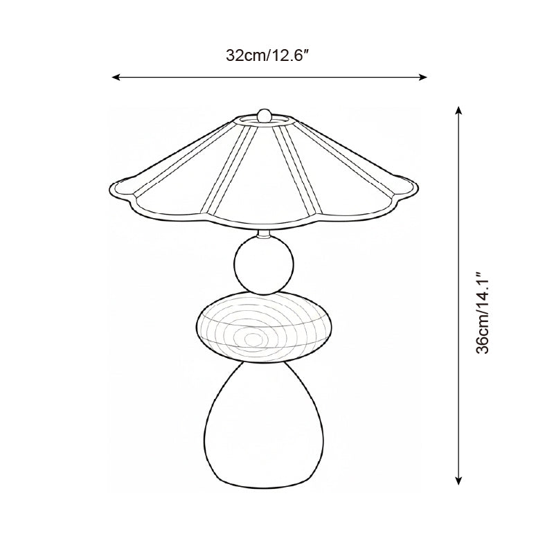 Lumoette Lampe de Table avec Interrupteur