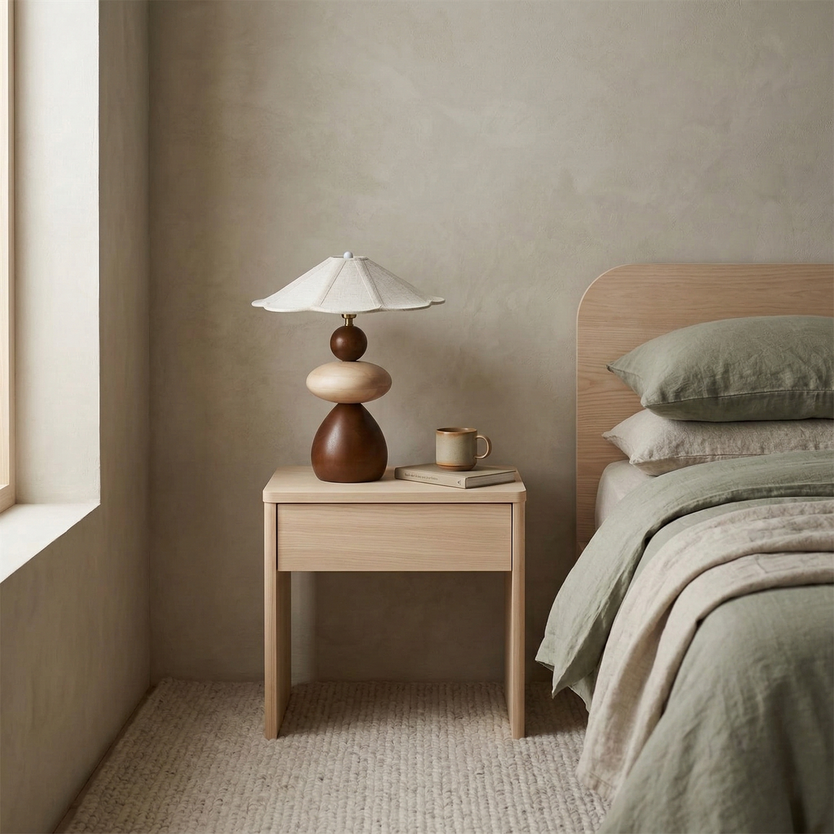 Lumoette Lampe de Table avec Interrupteur