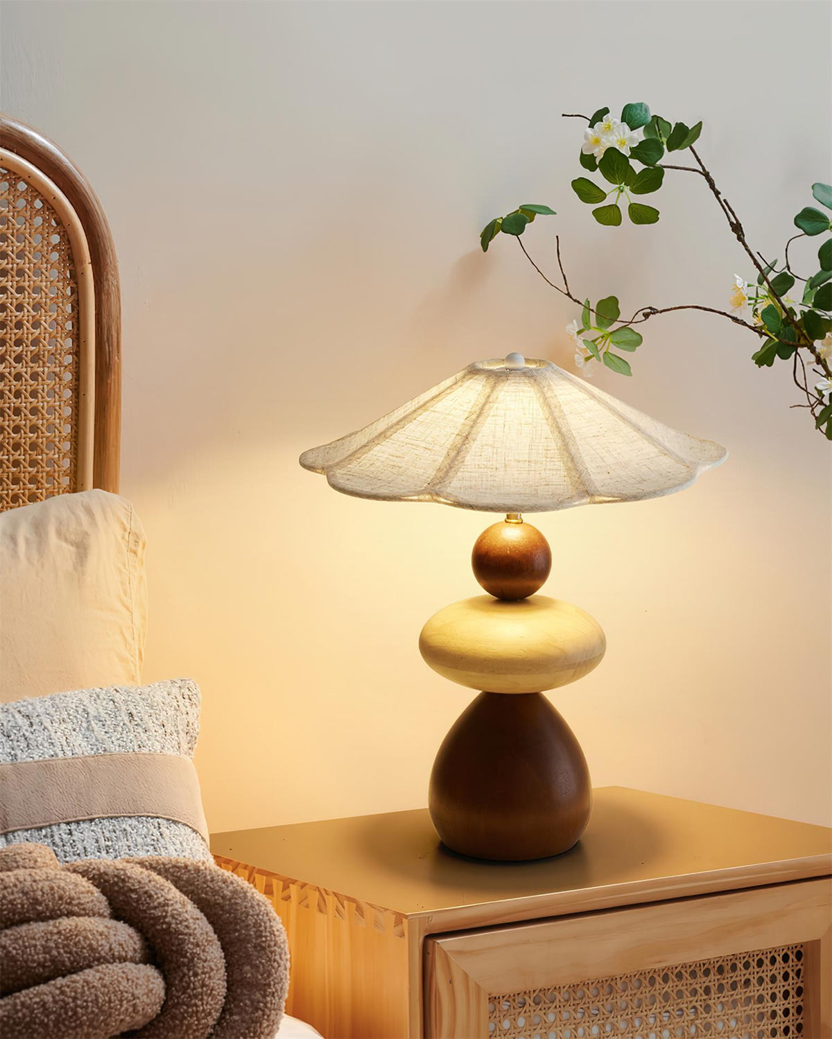 Lumoette Lampe de Table avec Interrupteur