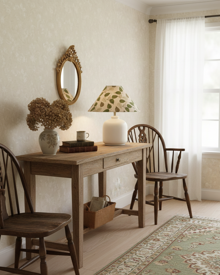 Selisia Lampe de Table Florale