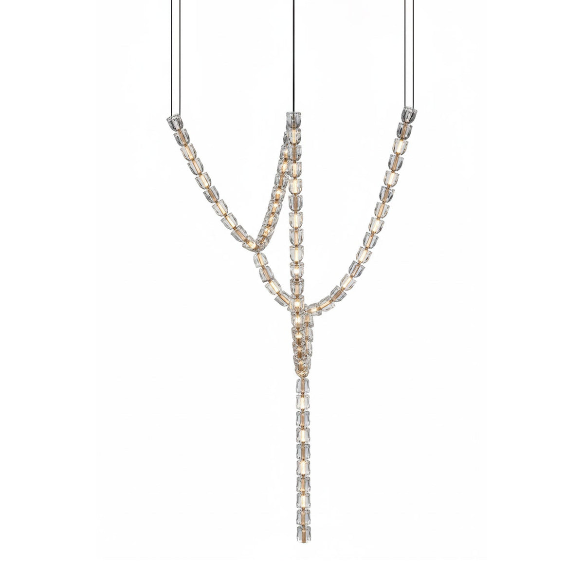 Gabriel Gold Chandelier-Neutral Decor
