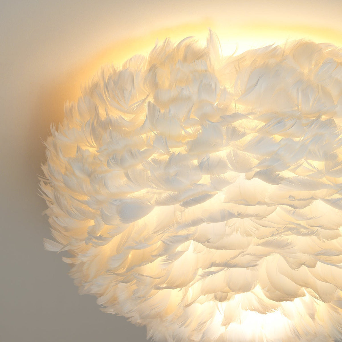 Lively Plafonnier Art Nordic Premium Plumes-Cielum