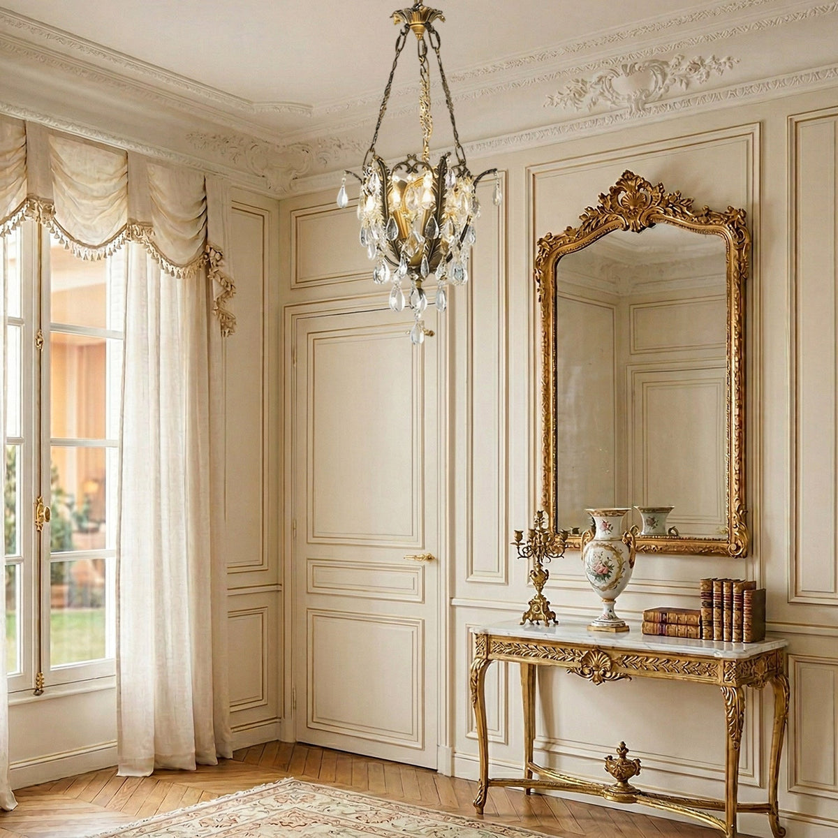 Opalina Lustre en Cristal