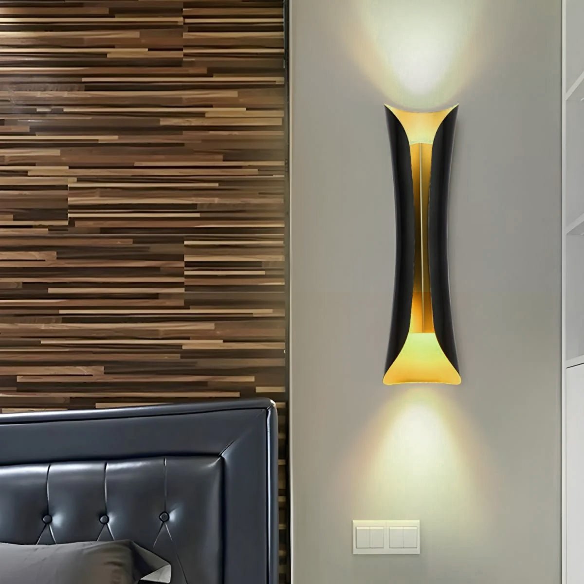 Socor Applique Murale Flamme d'Art Élégante-Cielum