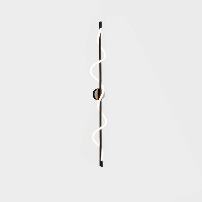 Laxi Applique murale sculpturale en laiton et silicone-Cielum
