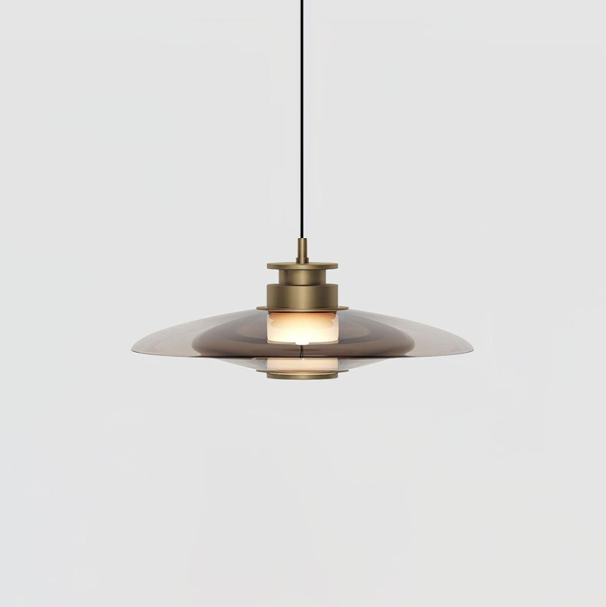 Borian Suspension Verre Futuriste