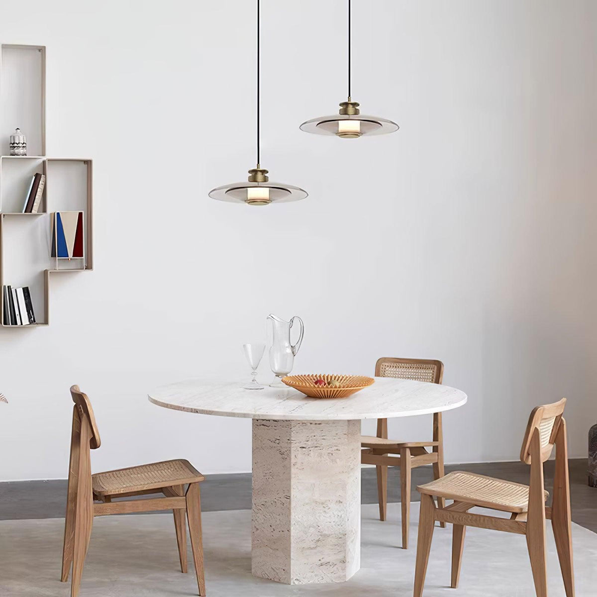 Borian Suspension Verre Futuriste
