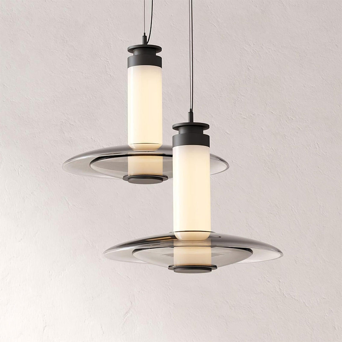 Borian Suspension Verre Futuriste