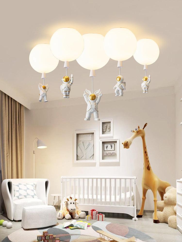 Vori Lampe Plafonnier Acrylique Ballon Astronaute-Cielum