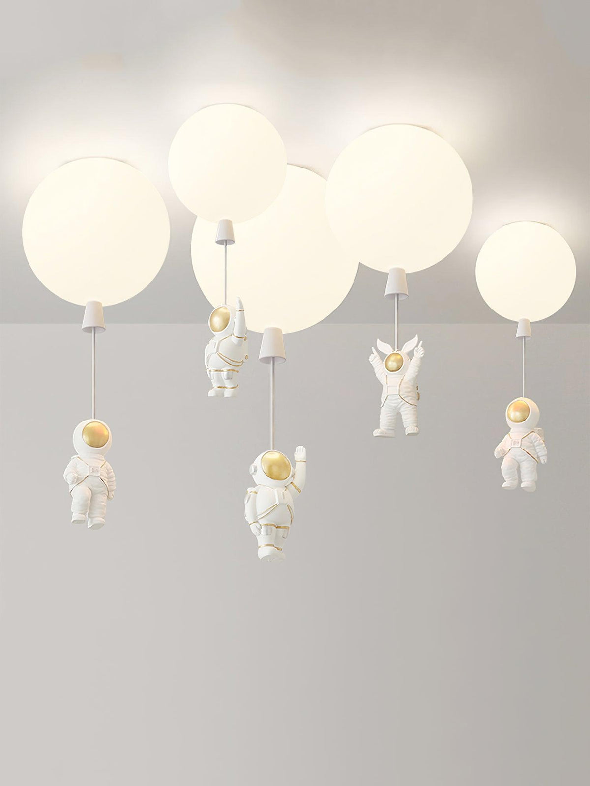 Vori Lampe Plafonnier Acrylique Ballon Astronaute-Cielum