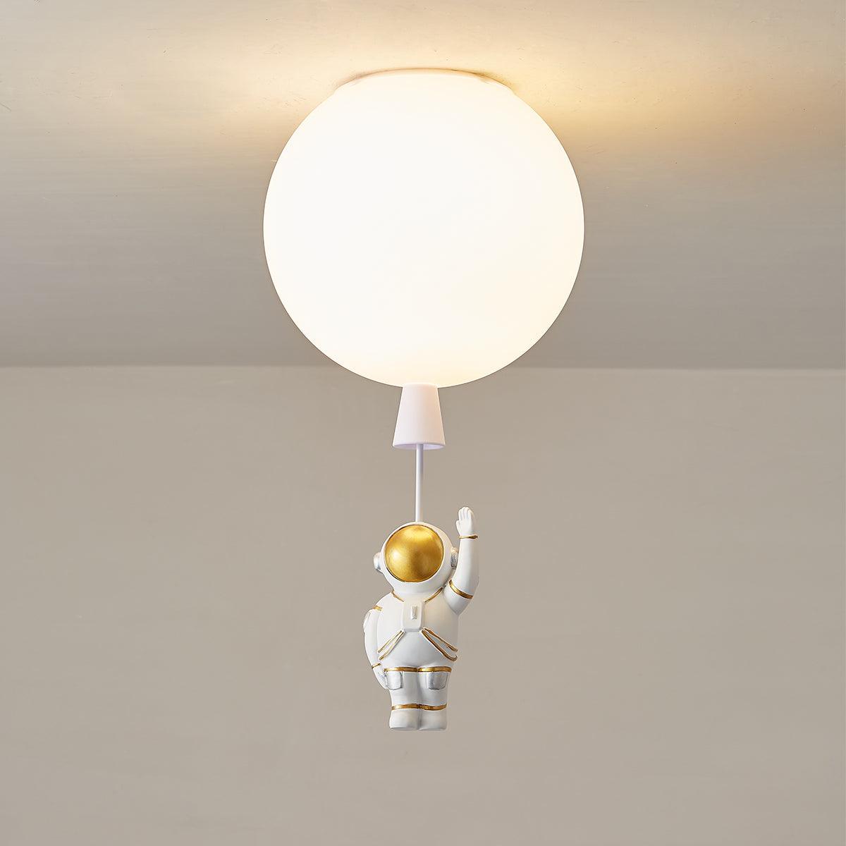 Vori Lampe Plafonnier Acrylique Ballon Astronaute-Cielum