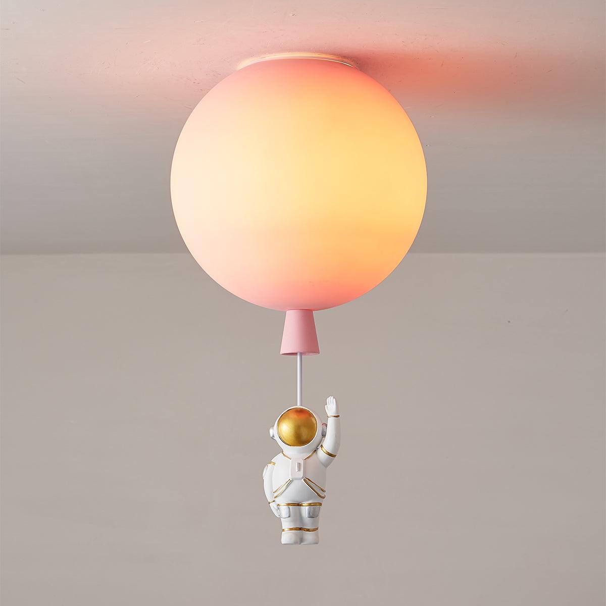 Vori Lampe Plafonnier Acrylique Ballon Astronaute-Cielum