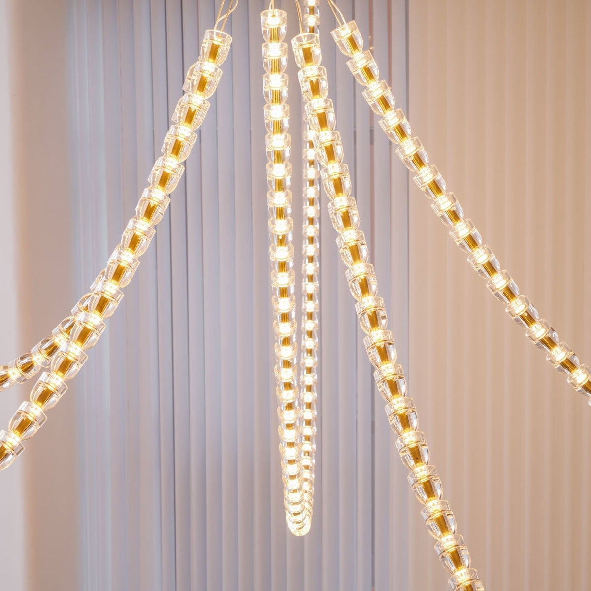 Gabriel Gold Chandelier-Neutral Decor