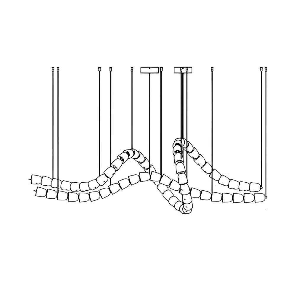 Gabriel Gold Chandelier-Neutral Decor