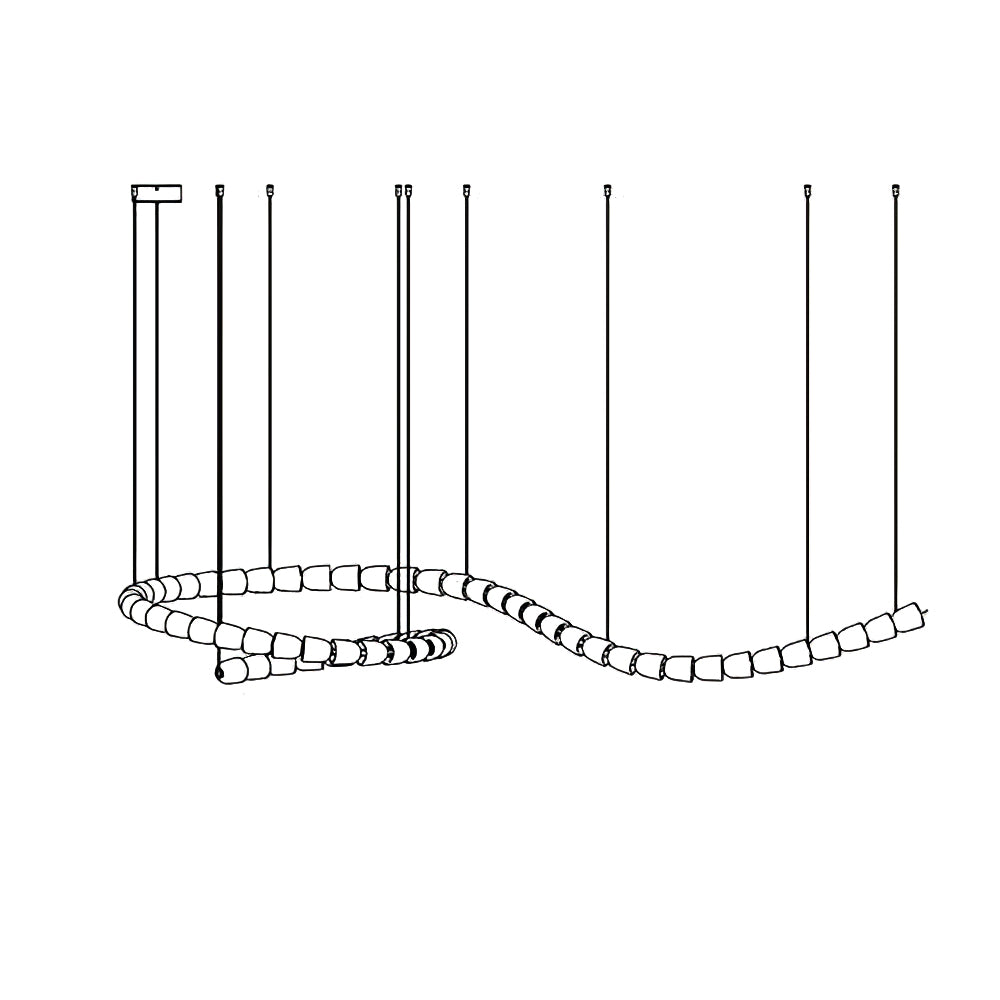 Gabriel Gold Chandelier-Neutral Decor