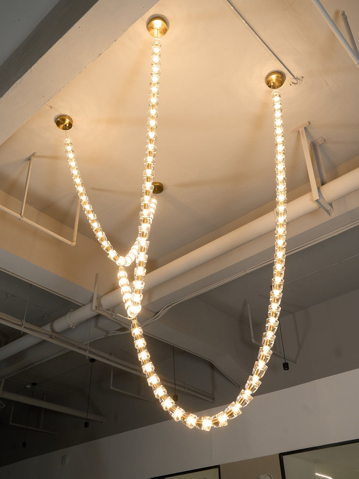 Gabriel Gold Chandelier-Neutral Decor