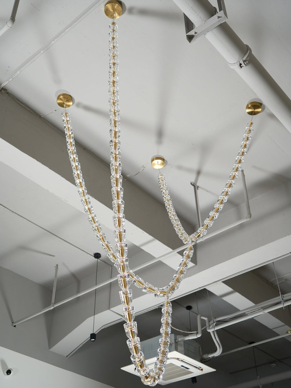 Gabriel Gold Chandelier-Neutral Decor