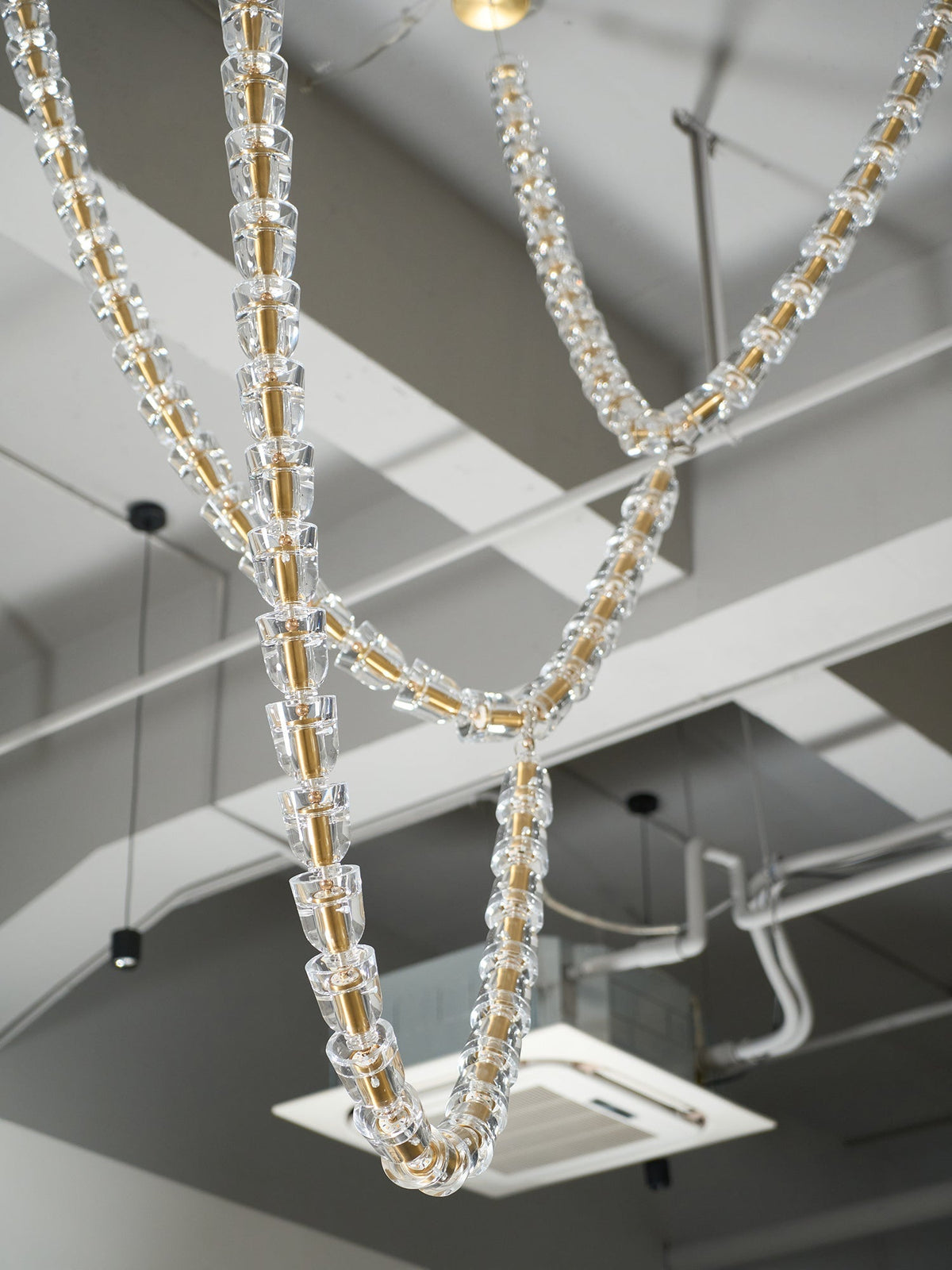 Gabriel Gold Chandelier-Neutral Decor