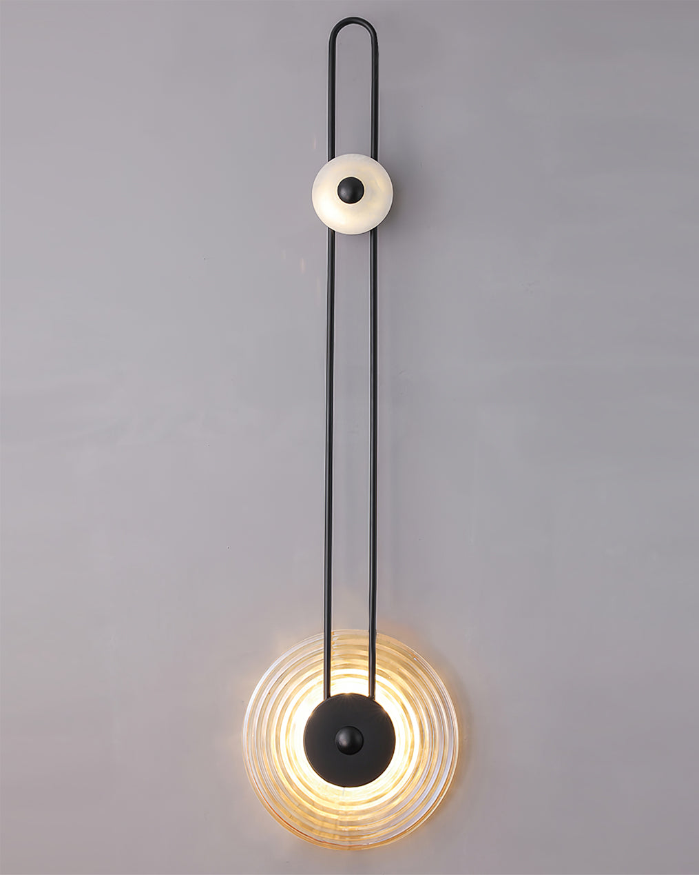 Gaia Wall Lamp Sculptural Geometry Alabaster-Neutral Decor