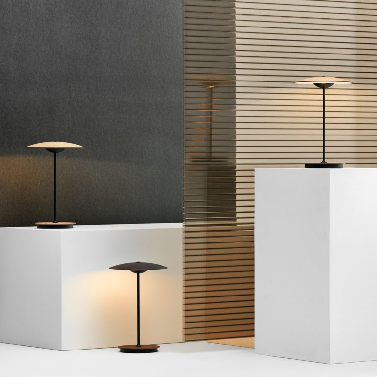 Elaarelia Lampe de Table Élégante Minimaliste