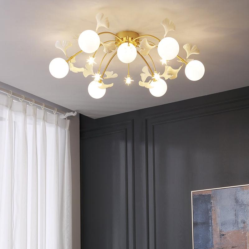 Tiroxen Plafonnier en Verre Luxe-Cielum