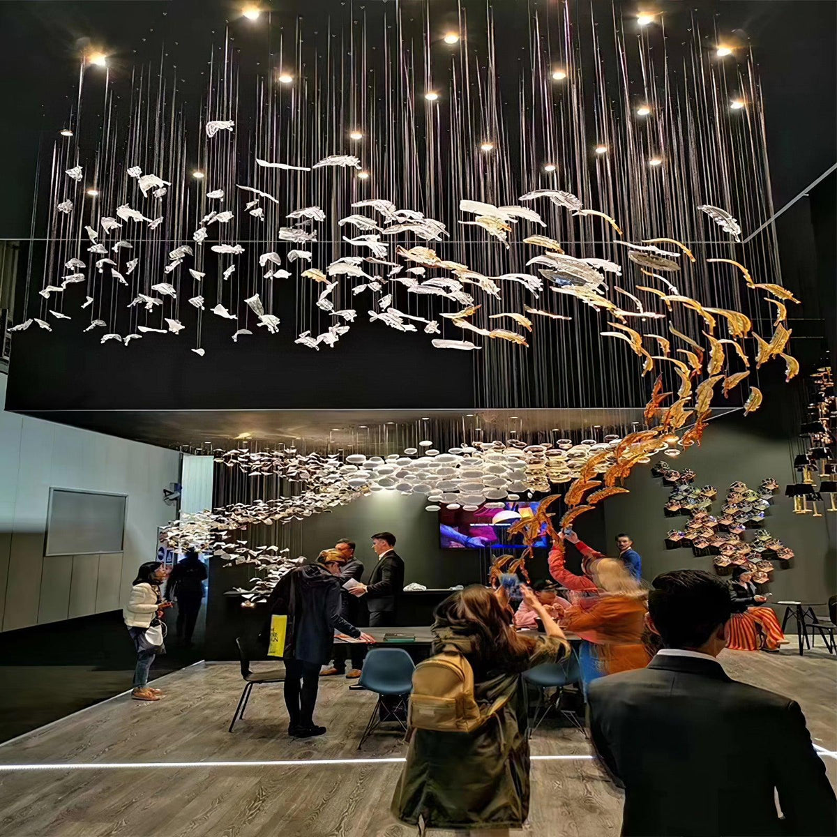 Aetherial Lustre Feuille en Verre