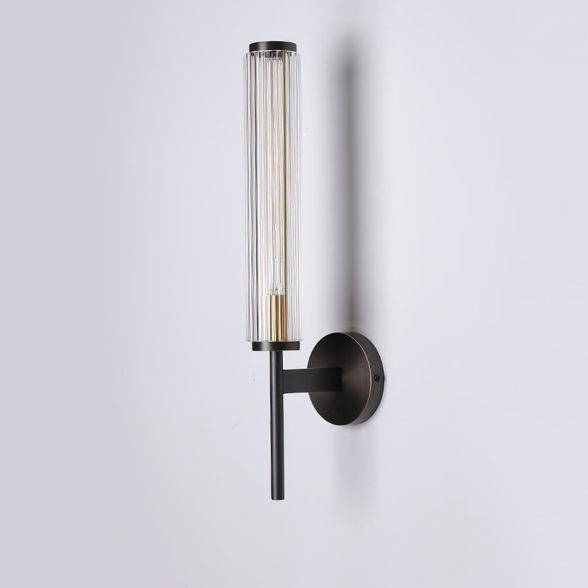 Seveno Applique Murale Linéaire en Laiton et Verre Premium-Cielum