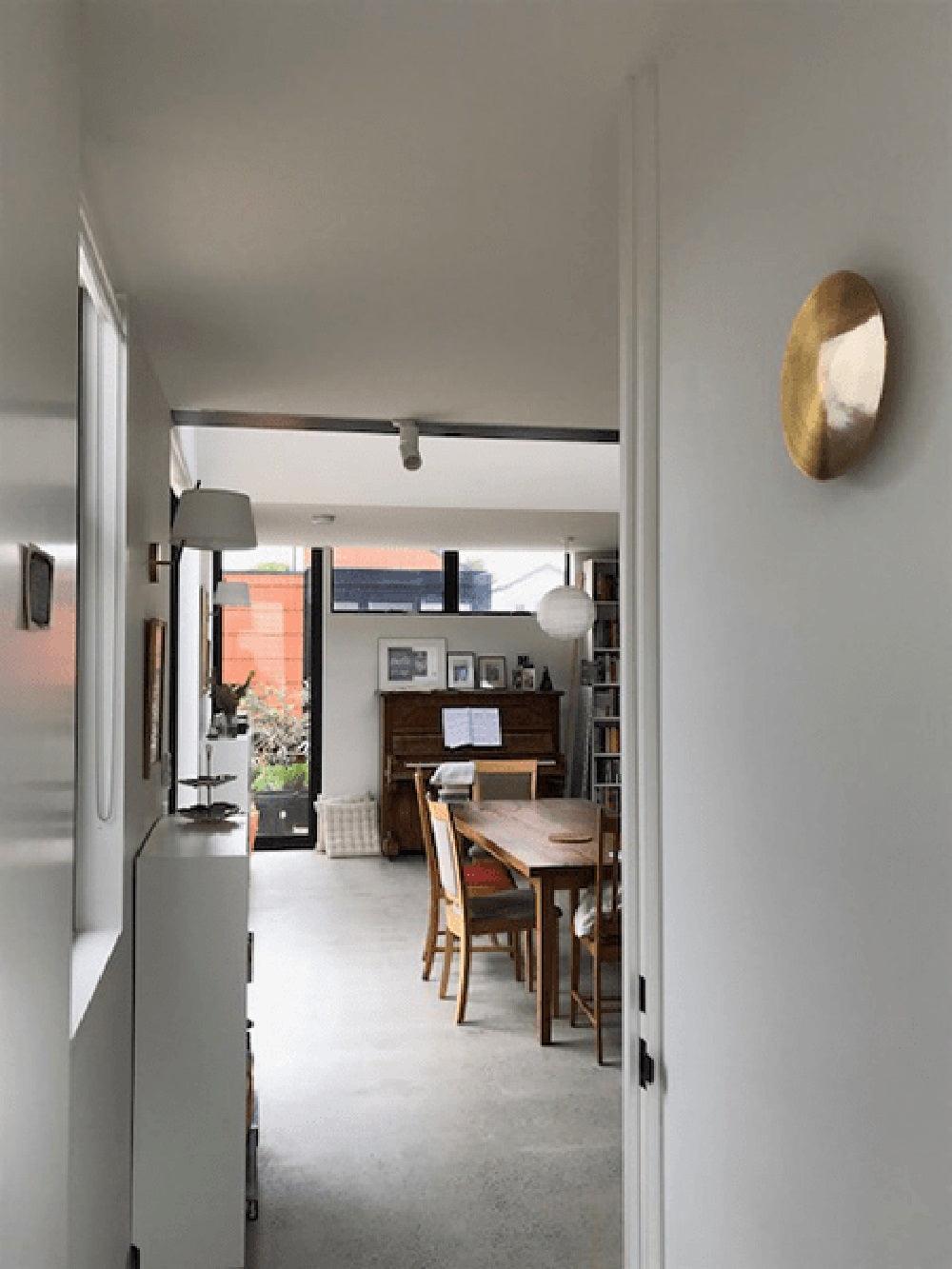 Teri Lampe Murale Minimaliste en Laiton-Cielum