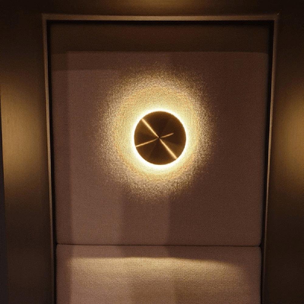 Teri Lampe Murale Minimaliste en Laiton-Cielum