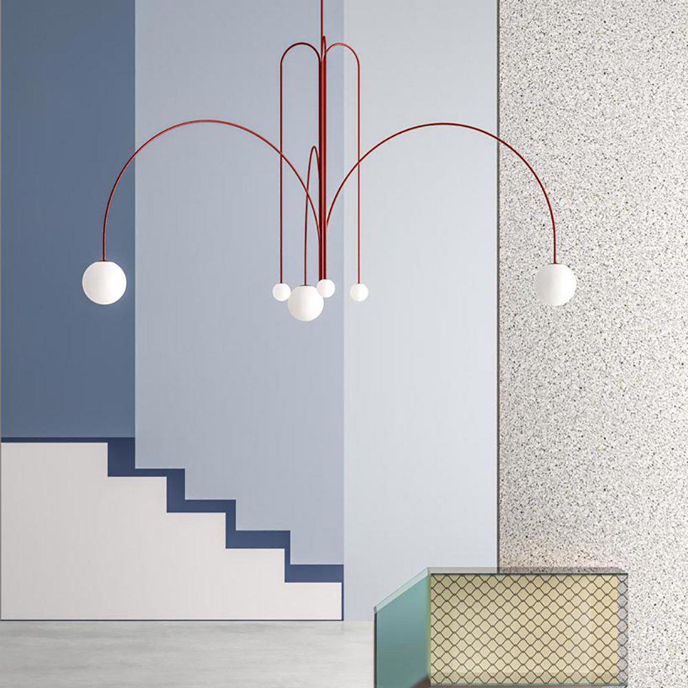 Kirixy Lustre Globe Moderne-Cielum