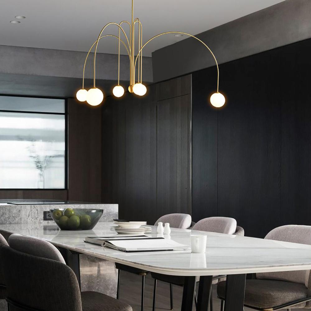 Kirixy Lustre Globe Moderne-Cielum