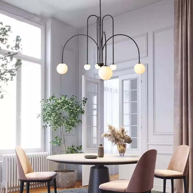 Kirixy Lustre Globe Moderne-Cielum