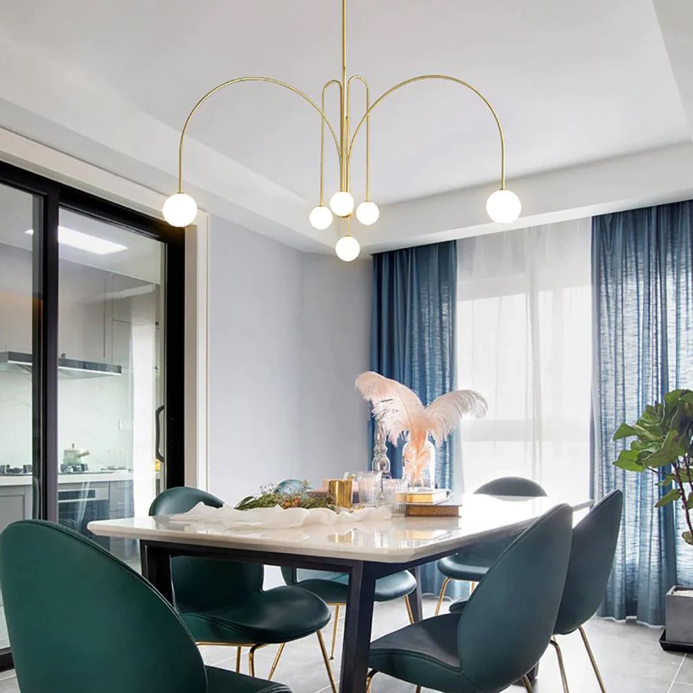 Kirixy Lustre Globe Moderne-Cielum