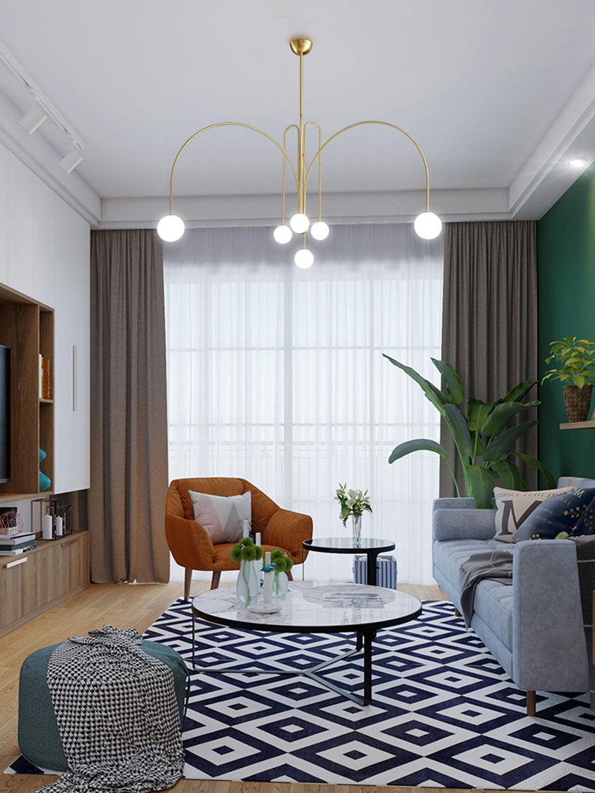 Kirixy Lustre Globe Moderne-Cielum