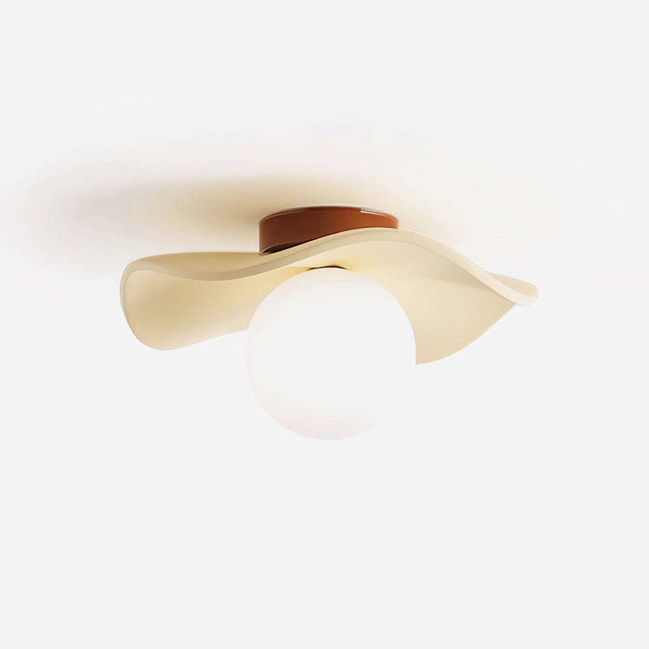 Wave Ceiling Light-Neutral Decor