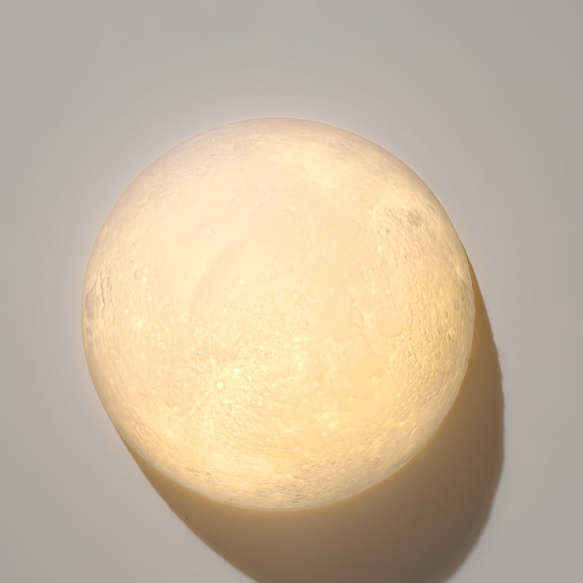 Lirixo Applique Murale 3D en Plastique Art Nordique Lune-Cielum
