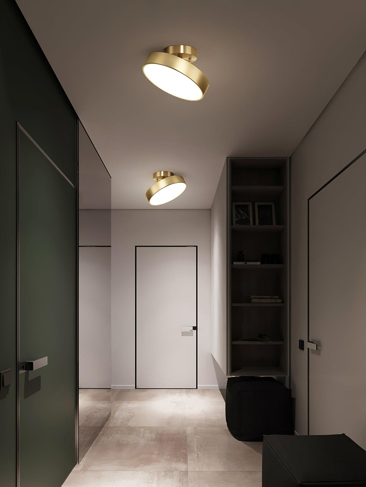 Tomino Plafonnier Rotatif Minimaliste Moderne-Cielum