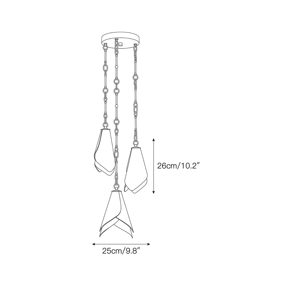 Ciririna Suspension en Piel à La Forme de Sabots de Cheval